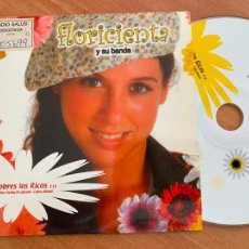 CDs de Música: FLORICIENTA Y SU BANDA (POBRES LOS RICOS) CD SINGLE PROMO (CDI19)
