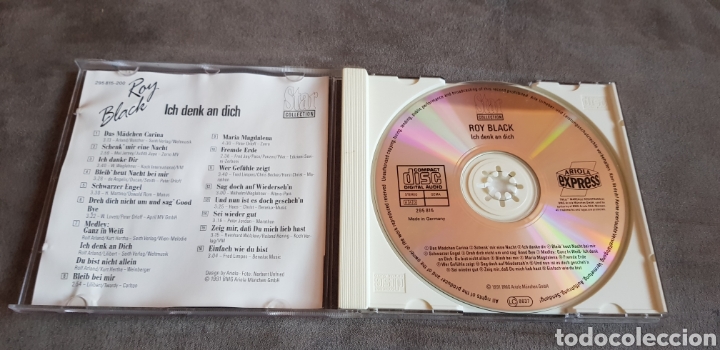 CDs de m&uacute;sica: Cd ROY BLACK (ICH DENK AN DICH) - Foto 2