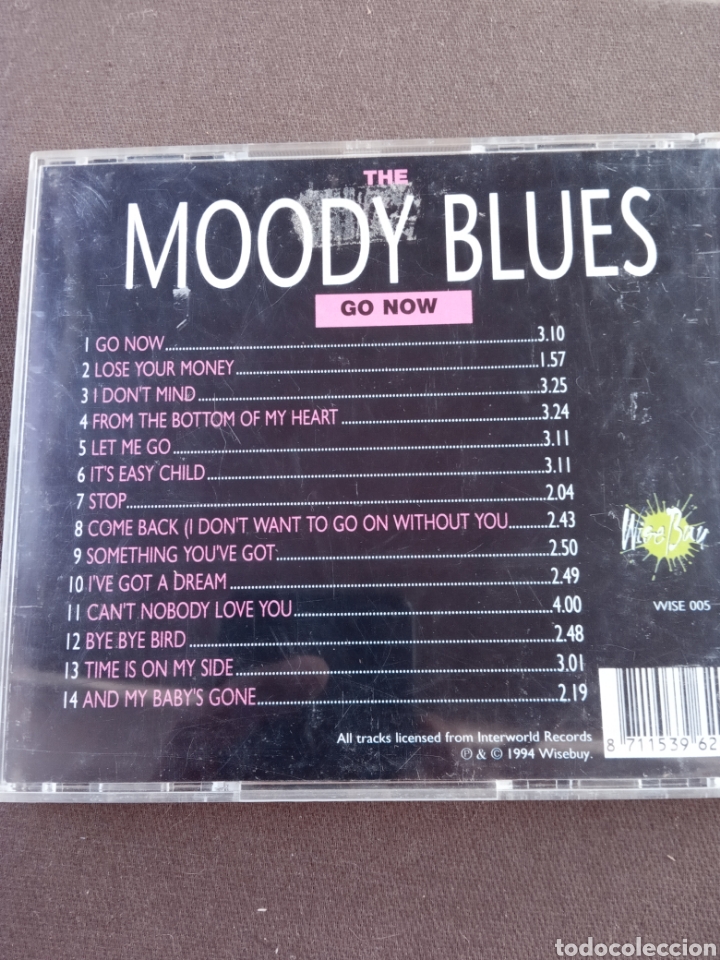 CDs de m&uacute;sica: Cd THE MOODY BLUES &rdquo; GO NOW &rdquo; - Foto 2