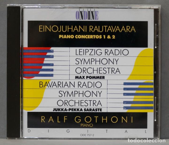 CD di Musica: CD. Piano Concertos 1 & 2. RAUTAVAARA. GOTHONI