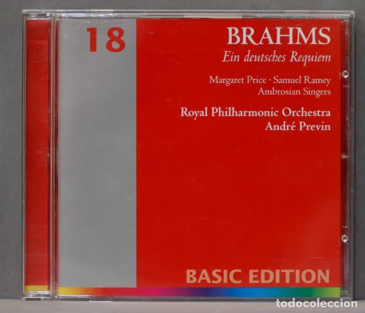 CDs de m&uacute;sica: CD. Ein Deutsches Requiem. BRAHMS. PREVIN - Foto 1