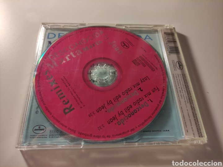 CDs de m&uacute;sica: Marta S&aacute;nchez Desconocida remixes - Foto 2