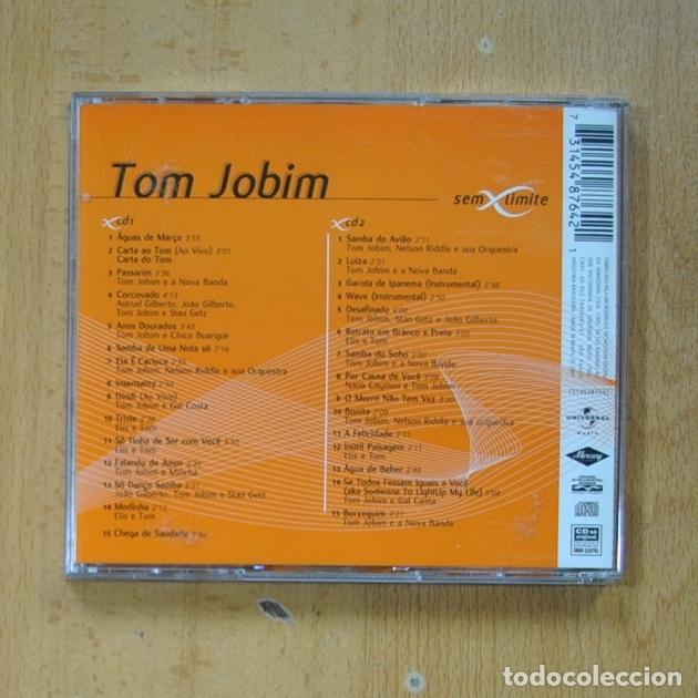 CDs de m&uacute;sica: TOME JOBIM - SEM LIMITE - CD - Foto 2