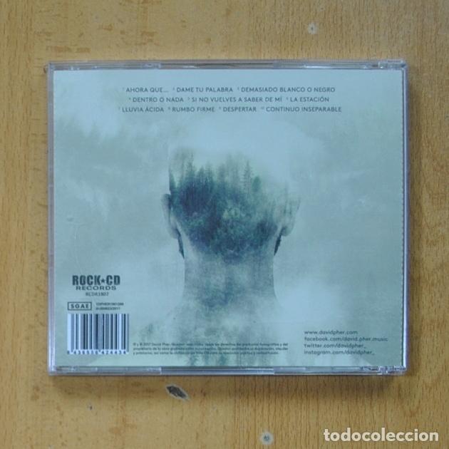 CDs de m&uacute;sica: DAVID PHER - ACTOS Y CONSECUENCIAS - CD - Foto 2