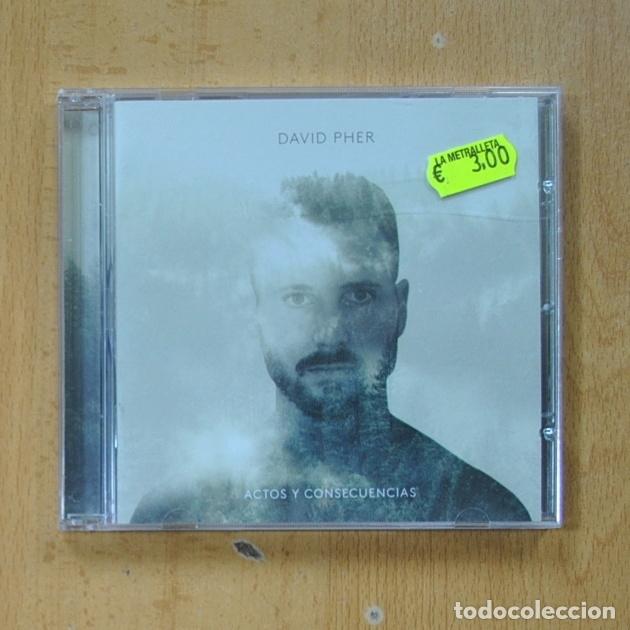 CDs de m&uacute;sica: DAVID PHER - ACTOS Y CONSECUENCIAS - CD - Foto 1