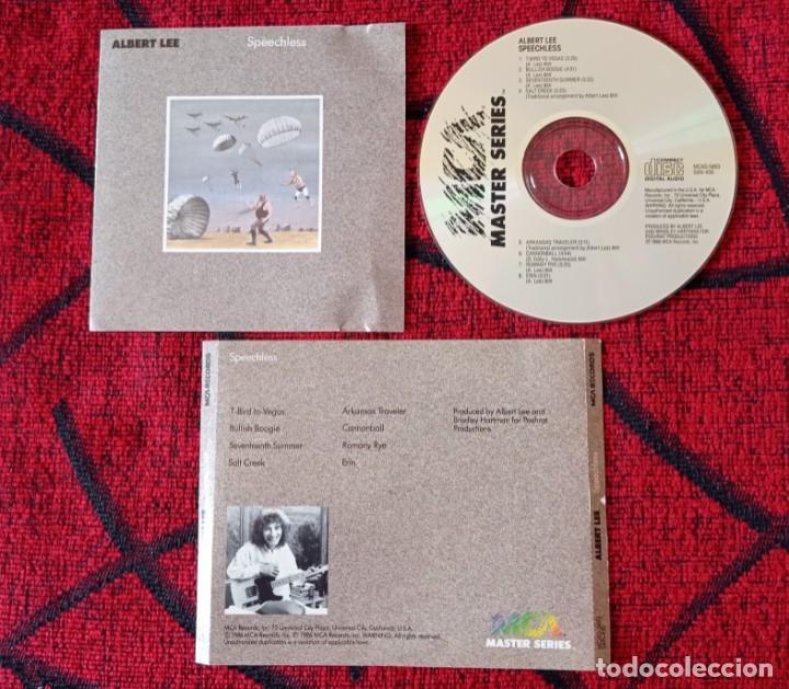 ALBERT LEE SPEECHLESS CD ORIGINAL USA 1986