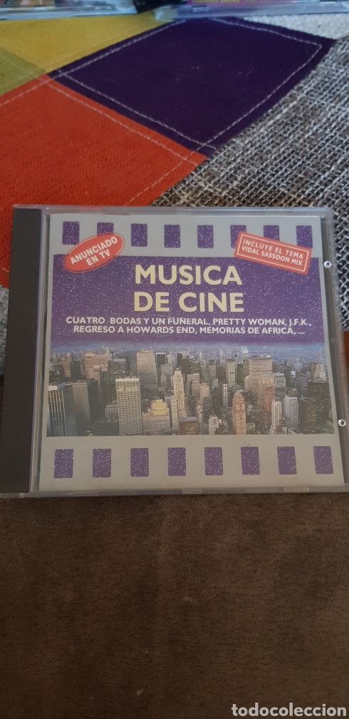 CDs de m&uacute;sica: Cd M&Uacute;SICA DE CINE - Foto 1