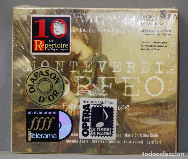 CDs de m&uacute;sica: 2 CD. L&acute;Orfeo. MONTEVERDI. GARRIDO - Foto 1