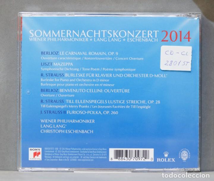 CDs de m&uacute;sica: CD. Sommernachtskonzert 2014. LANG LANG - Foto 2