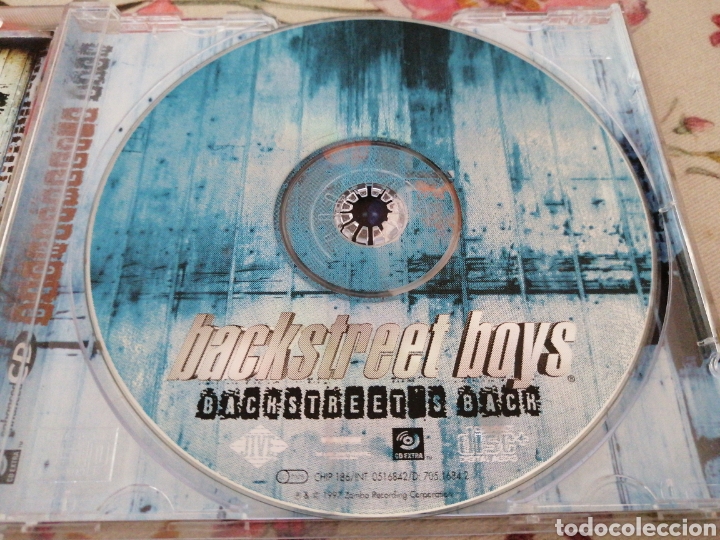 CDs de m&uacute;sica: CD BACKSTREET BOYS BACKSTREETS BACK - Foto 3