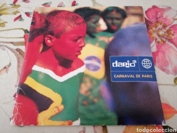 CDs de m&uacute;sica: CD SINGLE DARIO G CARNAVAL DE PAR&Iacute;S - Foto 1