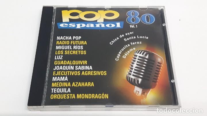 CDs de m&uacute;sica: CD POP ESPA&Ntilde;OL 80 , VOL.1 - COMO NUEVO - Foto 1