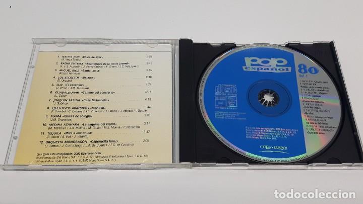 CDs de m&uacute;sica: CD POP ESPA&Ntilde;OL 80 , VOL.1 - COMO NUEVO - Foto 2
