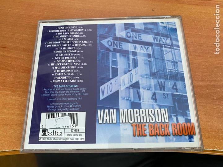 CDs de m&uacute;sica: VAN MORRISON (THE BACK ROOM) CD (CDIB20) - Foto 3