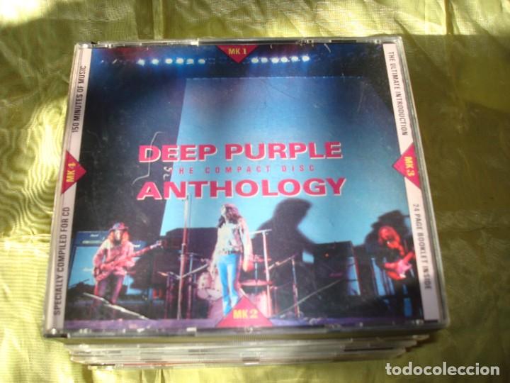 CDs de m&uacute;sica: DEEP PURPLE. THE COMPACT DISC ANTHOLOGY. 2 CD&acute;S + LIBRETO (#) - Foto 1