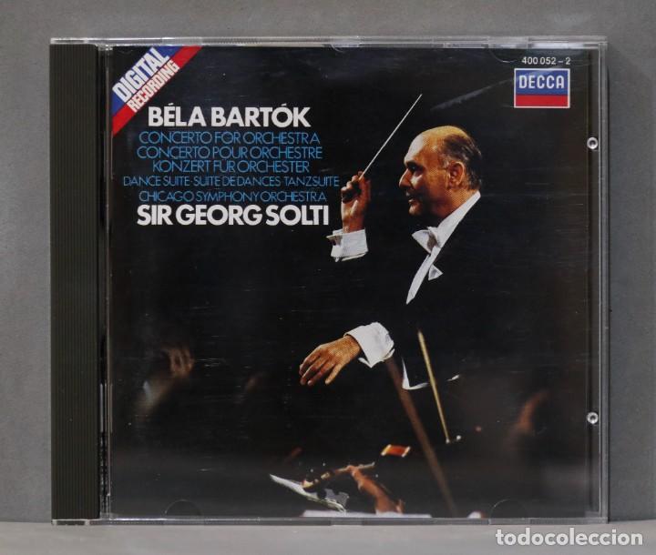 CDs de m&uacute;sica: CD. Solti. Concerto For Orchestra. Dance Suite. BARTOK - Foto 1