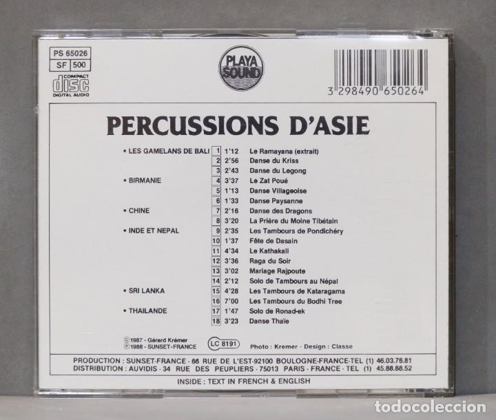 CDs de m&uacute;sica: CD. Percussions D&acute;Asie - Foto 2