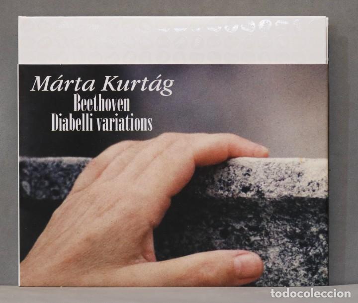 CDs de m&uacute;sica: CD. M&aacute;rta Kurt&aacute;g. Beethoven. Diabelli Variations - Foto 1