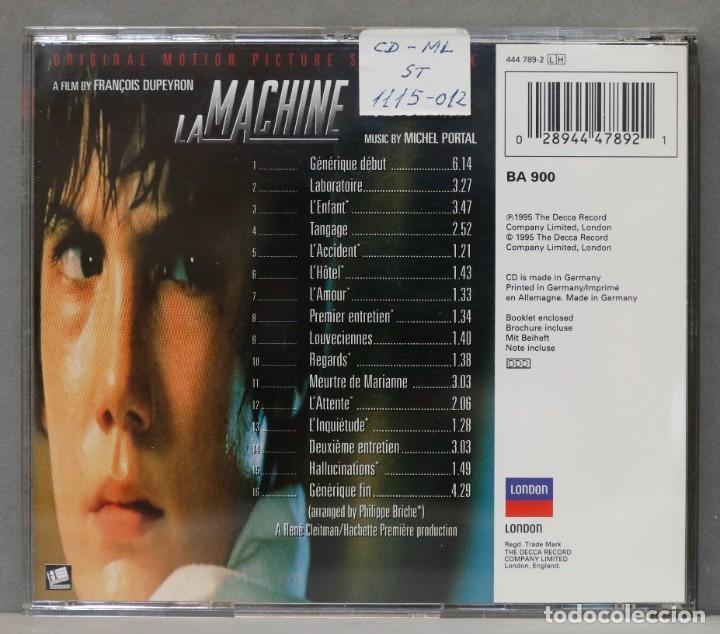 CDs de m&uacute;sica: CD. Michel Portal. La Machine - Foto 2