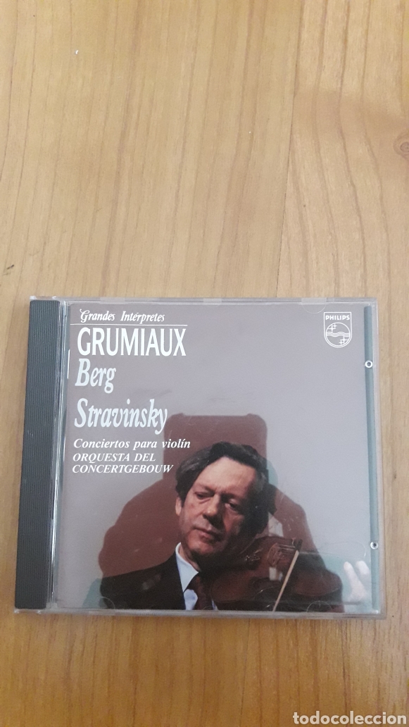 CDs de m&uacute;sica: GRUMIAUX. BERG. STRAVINSKY - Foto 1