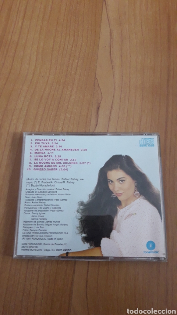 CDs de m&uacute;sica: MAR&Iacute;A GRACIA. LUNA ROTA - Foto 2