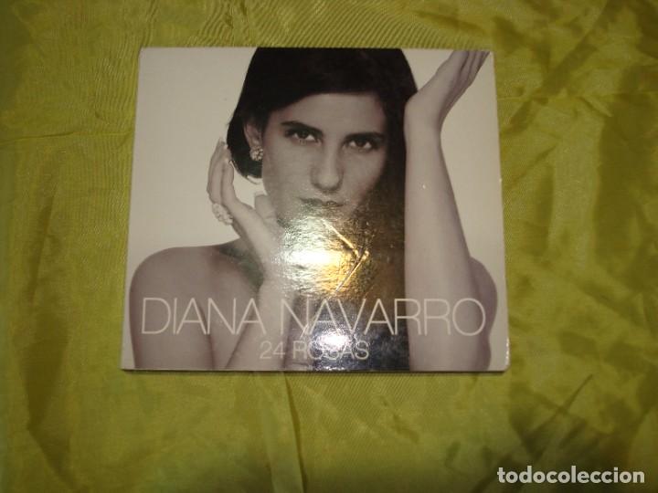CDs de m&uacute;sica: DIANA NAVARRO. 24 ROSAS. CD + LIBRETO. DIGIPACK. IMPECABLE(#) - Foto 1