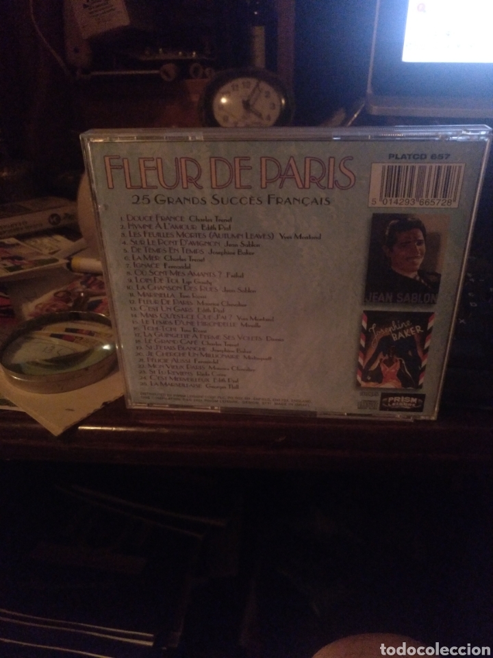 CDs de m&uacute;sica: Fleur de Par&iacute;s - Foto 2