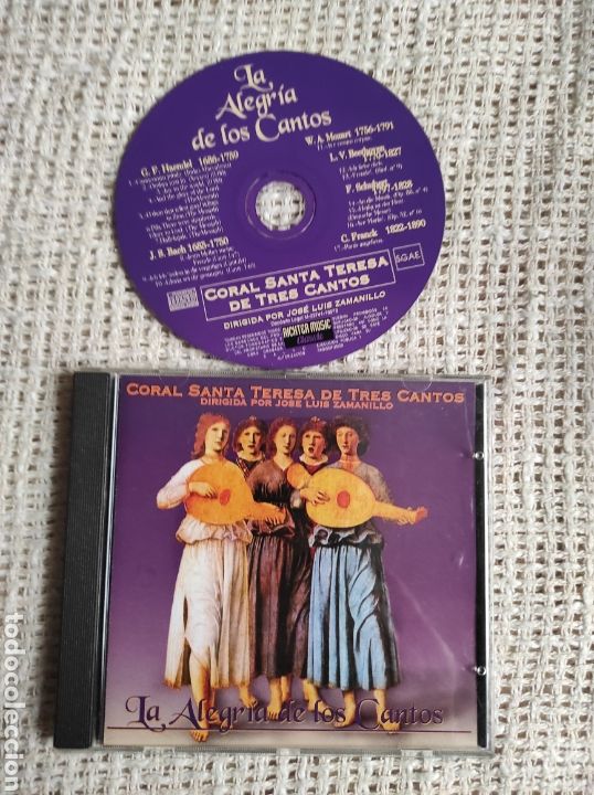 CDs de m&uacute;sica: LA ALEGRIA DE LOS CANTOS - CORAL SANTA TESESA DE TRES CANTOS