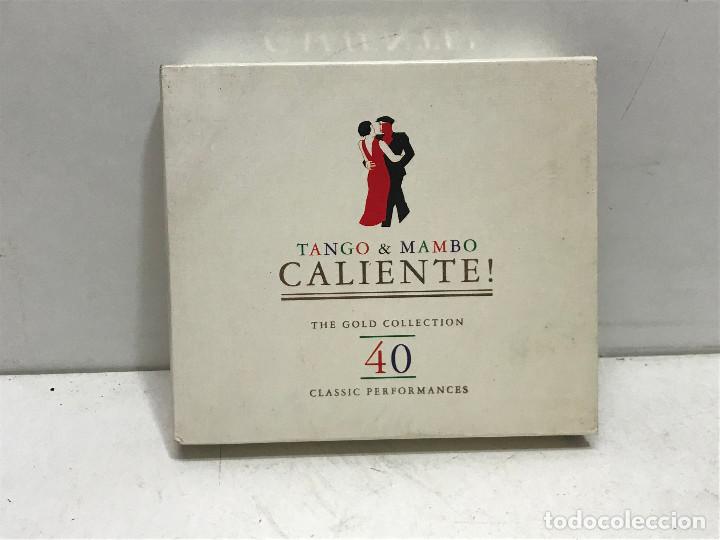 CDs de m&uacute;sica: CD GOLD COLLECTION. 2 CD&acute;S. TANGO & MAMBO. CALIENTE - Foto 1