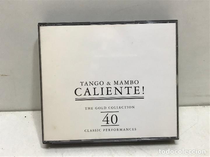 CDs de m&uacute;sica: CD GOLD COLLECTION. 2 CD&acute;S. TANGO & MAMBO. CALIENTE - Foto 3
