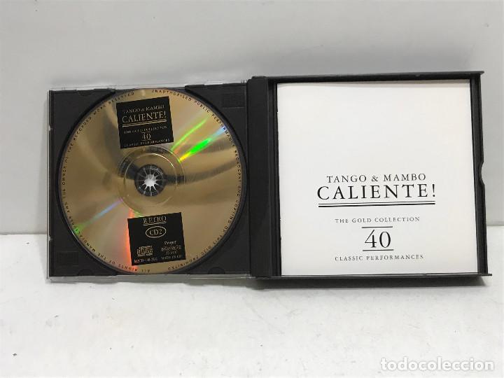 CDs de m&uacute;sica: CD GOLD COLLECTION. 2 CD&acute;S. TANGO & MAMBO. CALIENTE - Foto 4
