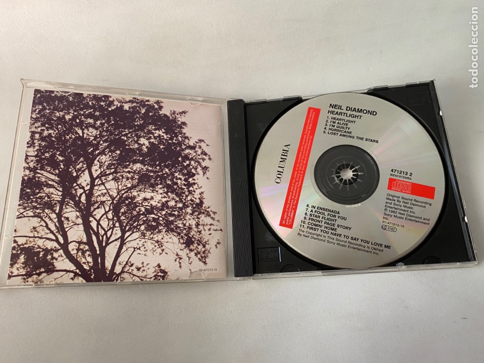 CDs de m&uacute;sica: CD - Neil Diamond - Heartlight - Foto 3