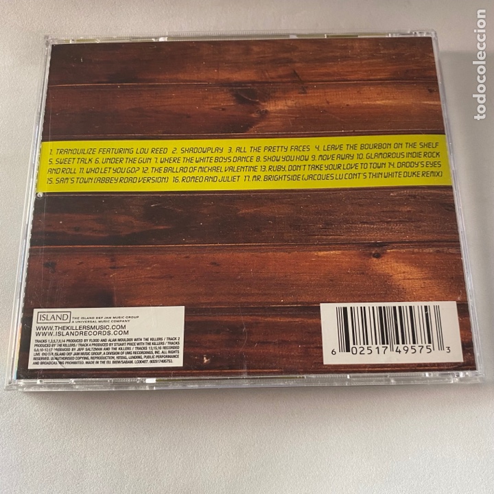CDs de m&uacute;sica: CD - The killers - Sawdust - Foto 2