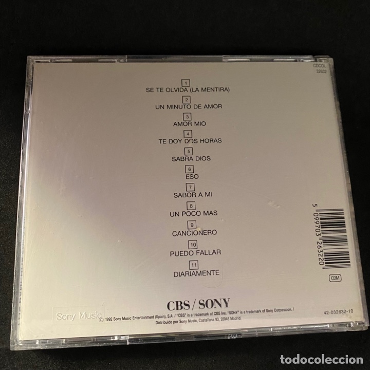 CDs de m&uacute;sica: CD - Los Panchos - Sabor a mi - Foto 2