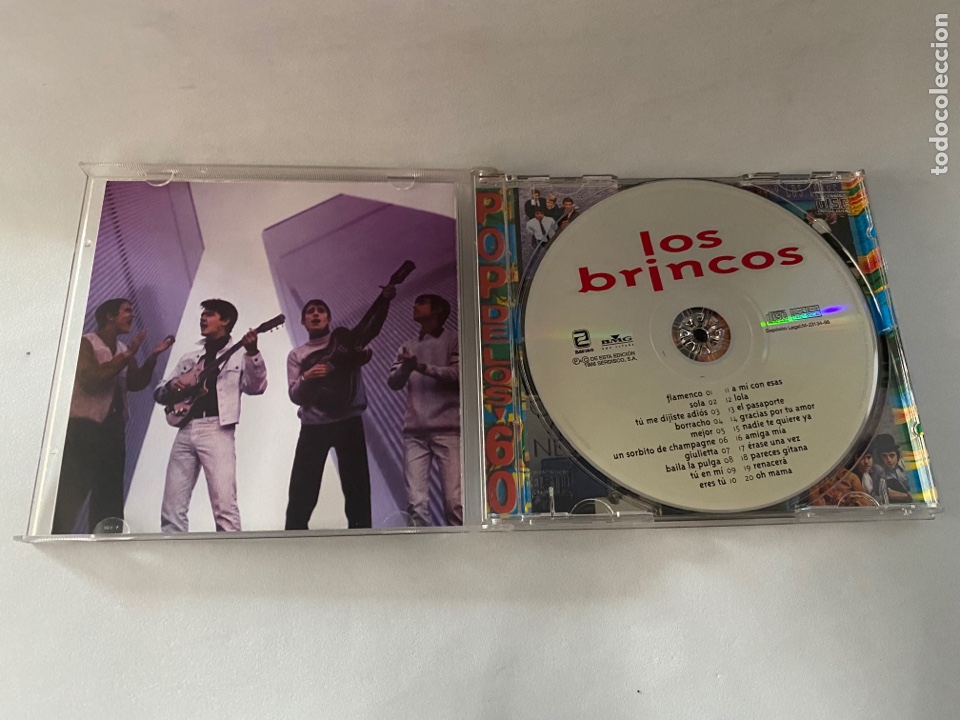 CDs de m&uacute;sica: CD - Los Brincos - Pop de los 60 - 1998 - Foto 3