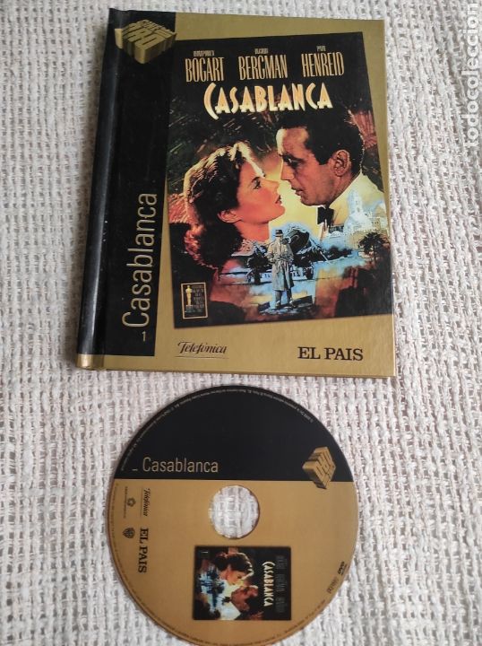 CDs de m&uacute;sica: DVD CASABLANCA DVD + LIBRO - Foto 1