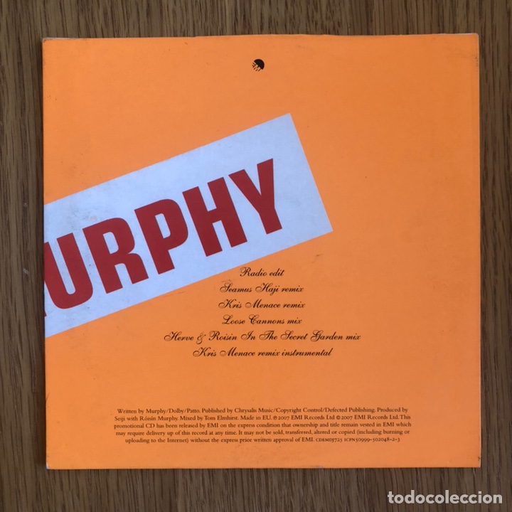 CDs de m&uacute;sica: R&oacute;is&iacute;n Murphy - Overpowered - cd single - Foto 2