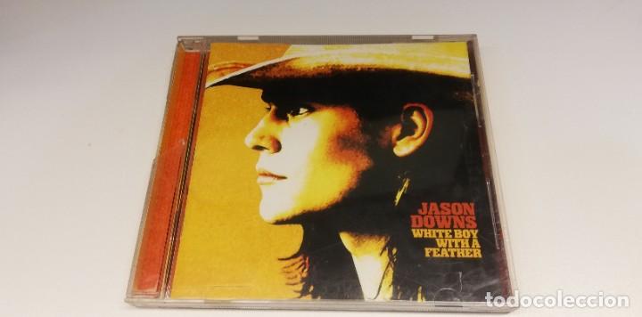 CDs de m&uacute;sica: JS2-Jason Downs - White Boy With A Feather - CD DISCO VG+ - Foto 1