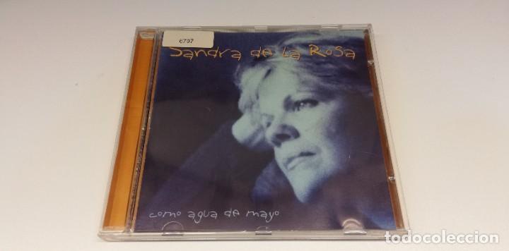 CDs de m&uacute;sica: JS2- SANDRA DE LA ROSA COMO AGUA DE MAYO - CD DISCO VG - Foto 1