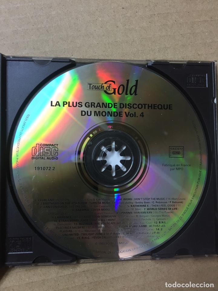 CDs de m&uacute;sica: LA PLUS GRANDE DISCOTHEQUE DU MONDE VOL. 4 - Foto 4