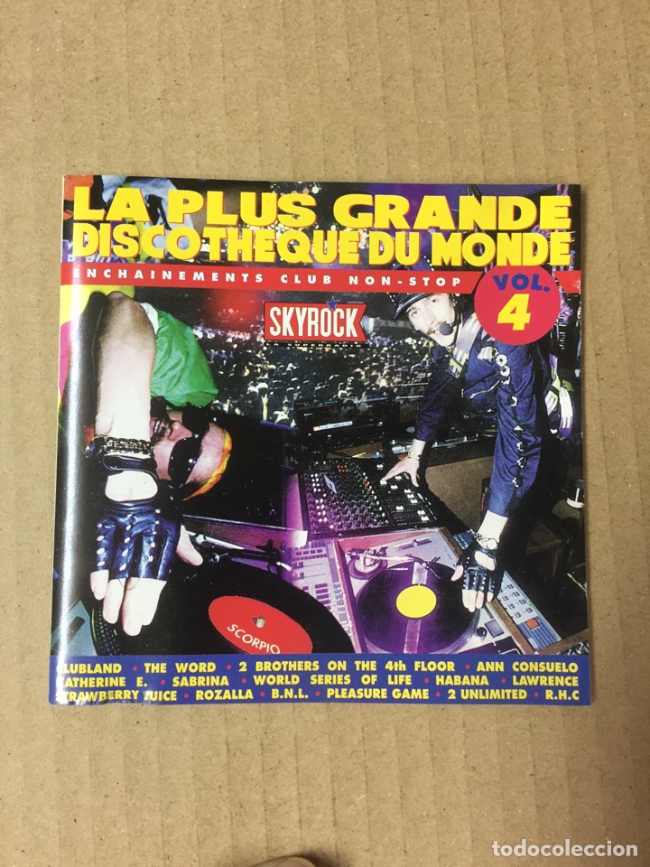 CDs de m&uacute;sica: LA PLUS GRANDE DISCOTHEQUE DU MONDE VOL. 4 - Foto 1