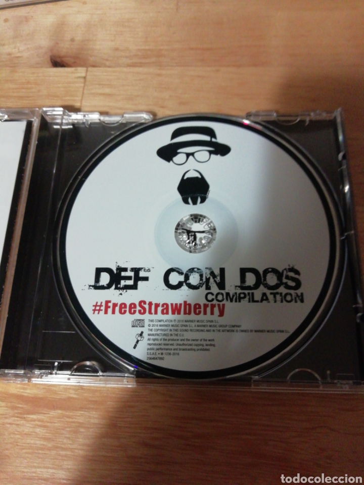 CDs de Música: DEF CON DOS COMPILATION - FREE STRAWBERRY - DRO WARNER 2016 - Foto 3 - 280600508