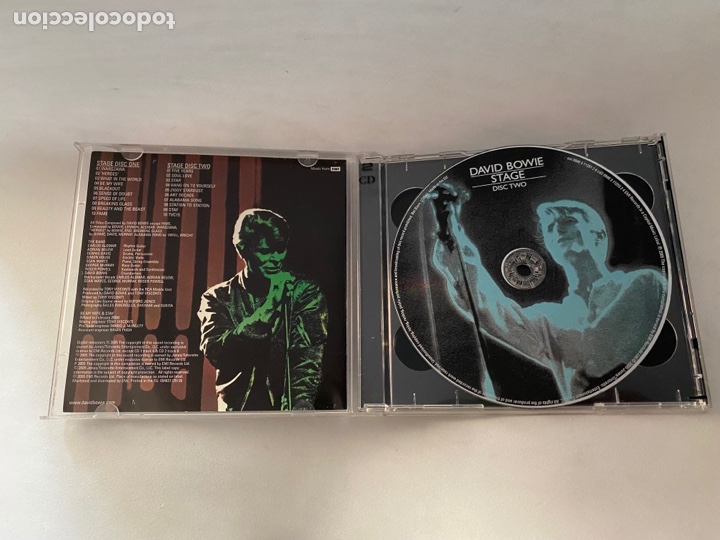 CDs de m&uacute;sica: CD - David bowie - stage - Foto 3