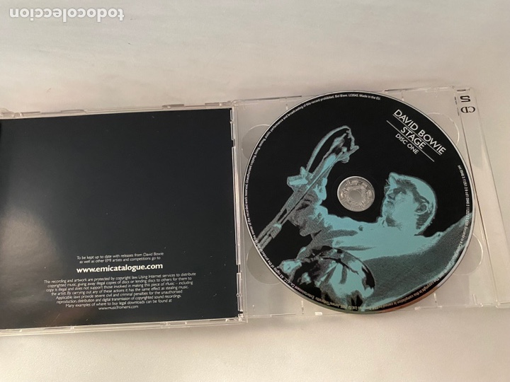 CDs de m&uacute;sica: CD - David bowie - stage - Foto 4