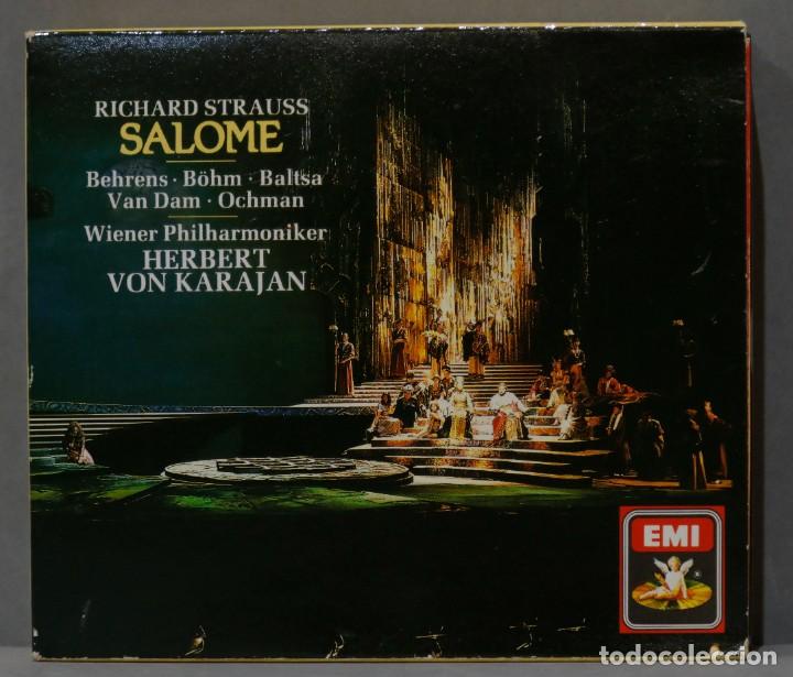 CDs de m&uacute;sica: 2 CD. Karajan. Salome. STRAUSS - Foto 1