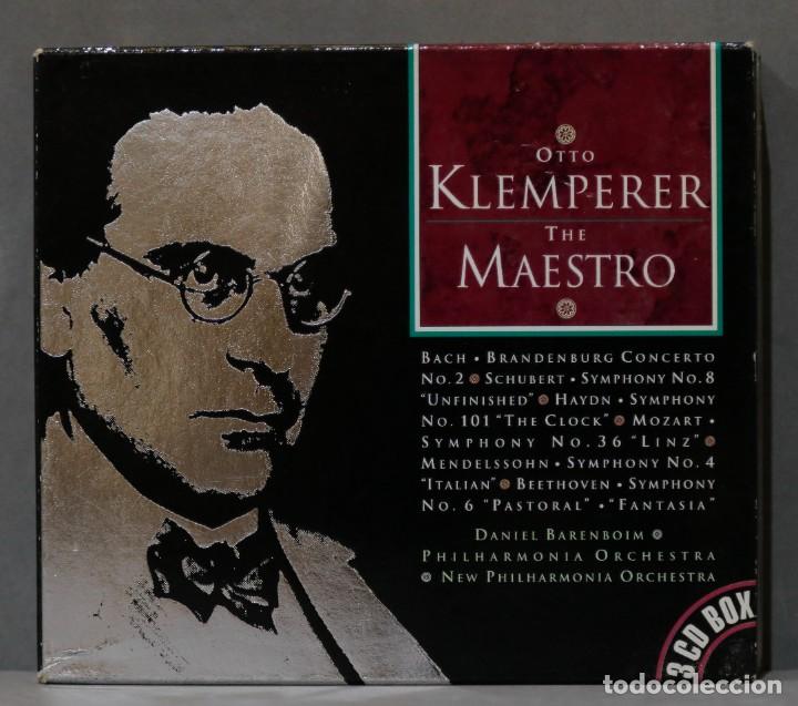 CDs de m&uacute;sica: 3 CD. Otto Klemperer. The Maestro - Foto 1