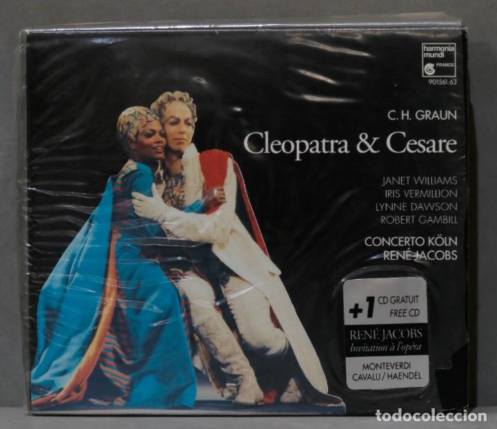 CDs de m&uacute;sica: CAJA CD. CLEOPATRA & CESARE. GRAUN. JACOBS - Foto 1