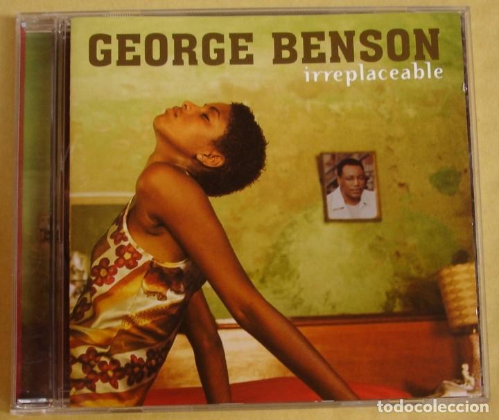 CDs de m&uacute;sica: GEORGE BENSON - IRREPLACEABLE (CD) 2004 - 11 TEMAS - Foto 1