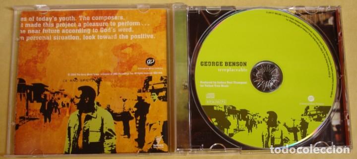 CDs de m&uacute;sica: GEORGE BENSON - IRREPLACEABLE (CD) 2004 - 11 TEMAS - Foto 2