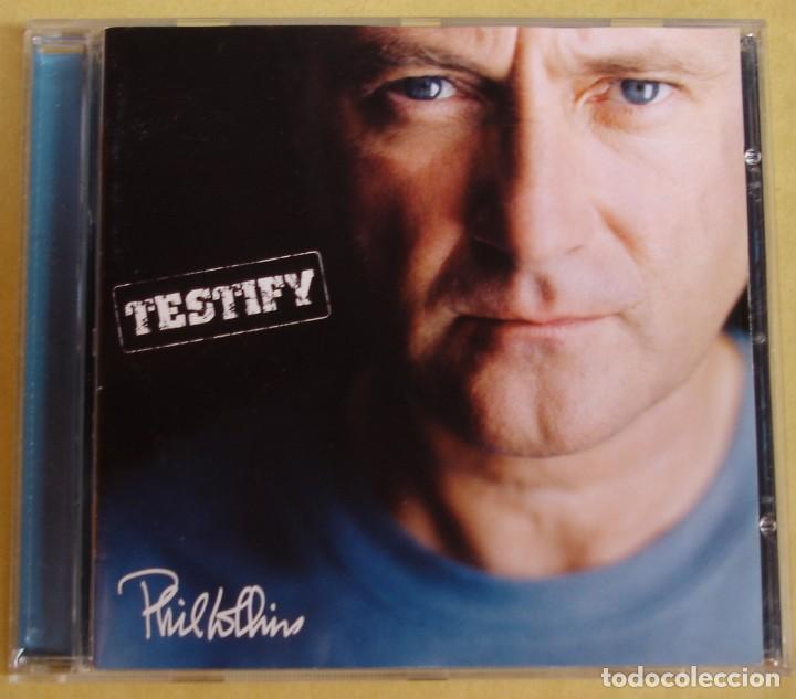 CDs de m&uacute;sica: PHIL COLLINS - TESTIFY (CD) 2002 - 12 TEMAS - Foto 1
